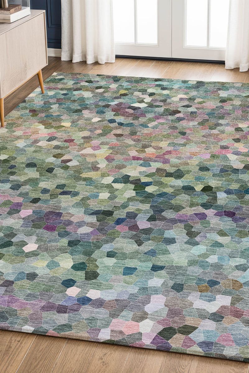 Kaleidoscope KL1 Cactus 9' x 12' Rug image number 1