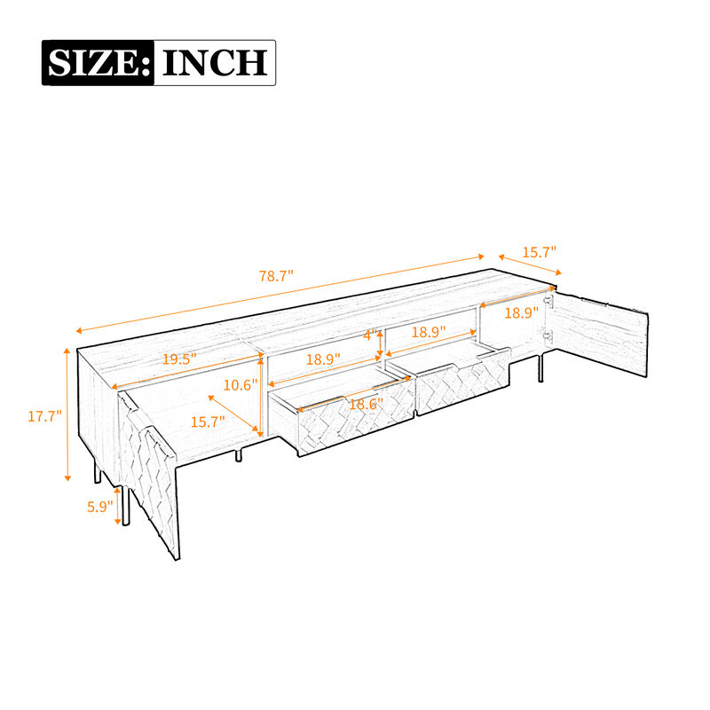 TATEUS TV Stand image number 8
