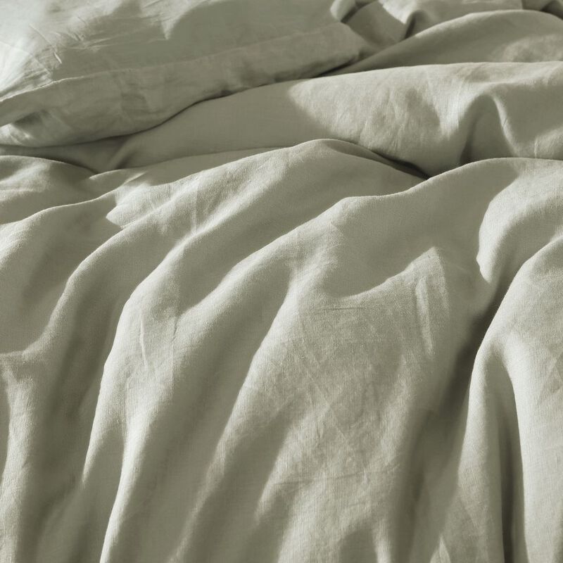 Sage Washed Linen 4 pc Queen image number 2