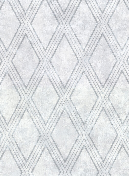 Dartmouth Sky Blue Faux Plaster Geometric Wallpaper