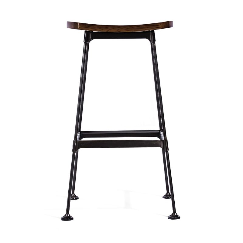 Arthur Bar Stool w Wooden Seat image number 0