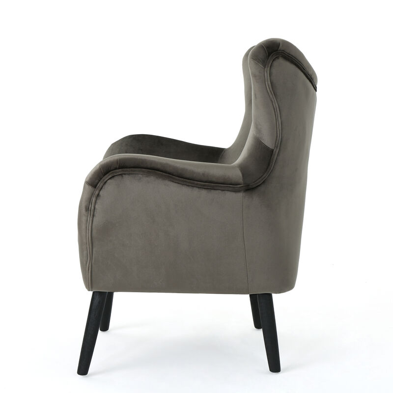 Merax Mid-century Upholstered Accent Chair