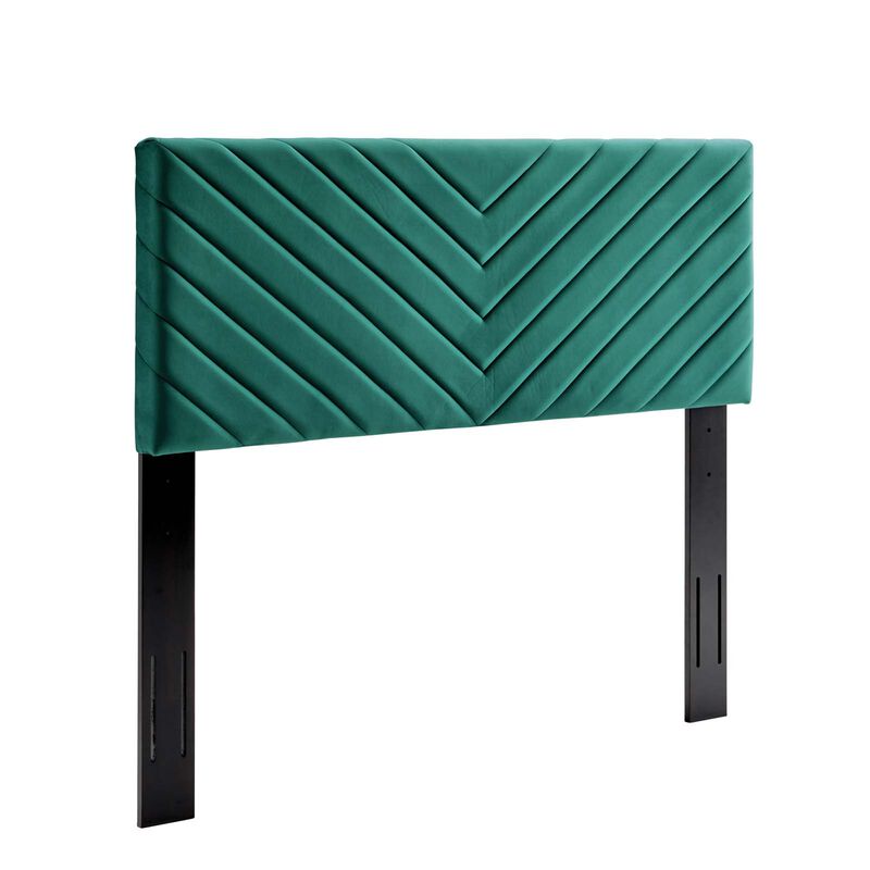Modway - Alyson Angular Channel Tufted Performance Velvet Full / Queen Headboard image number 0