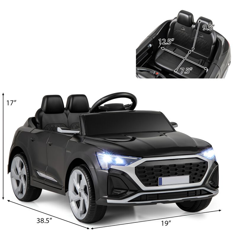 Electric Kids Ride On Car with 12V Battery Remote Control and 3 Speeds image number 2