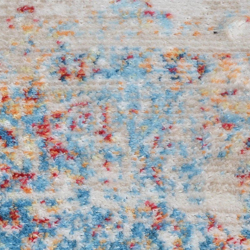 RUGSOTIC CARPETS MACHINE MADE POLYESTER AREA RUGS  - Rectangle Shape, Classic Oriental Traditional  Design, Low Pile Machine Made Area Rugs (M00068) image number 3