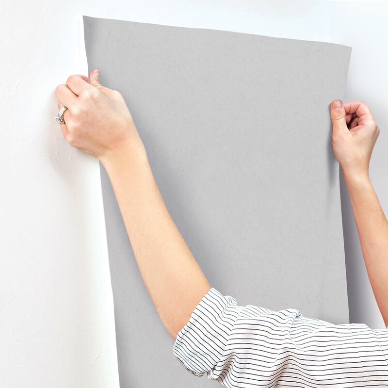 Parget Morgondis Light Grey Textured Wallpaper (Double Roll) image number 5
