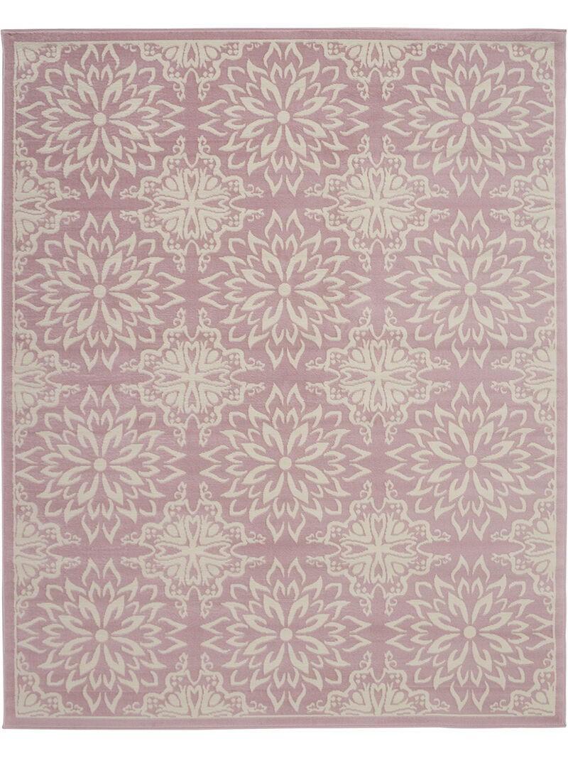 Jubilant JUB06 Ivory/Pink 7'10" x 9'10" Rug