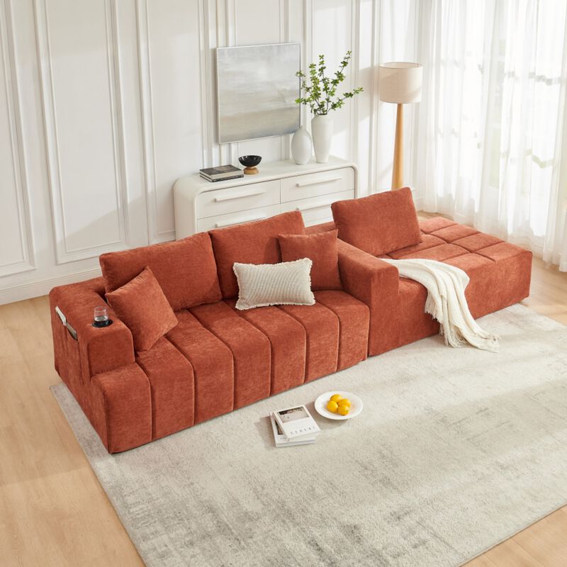 Blufji Modular L-Shaped Sectional Sofa image number 3