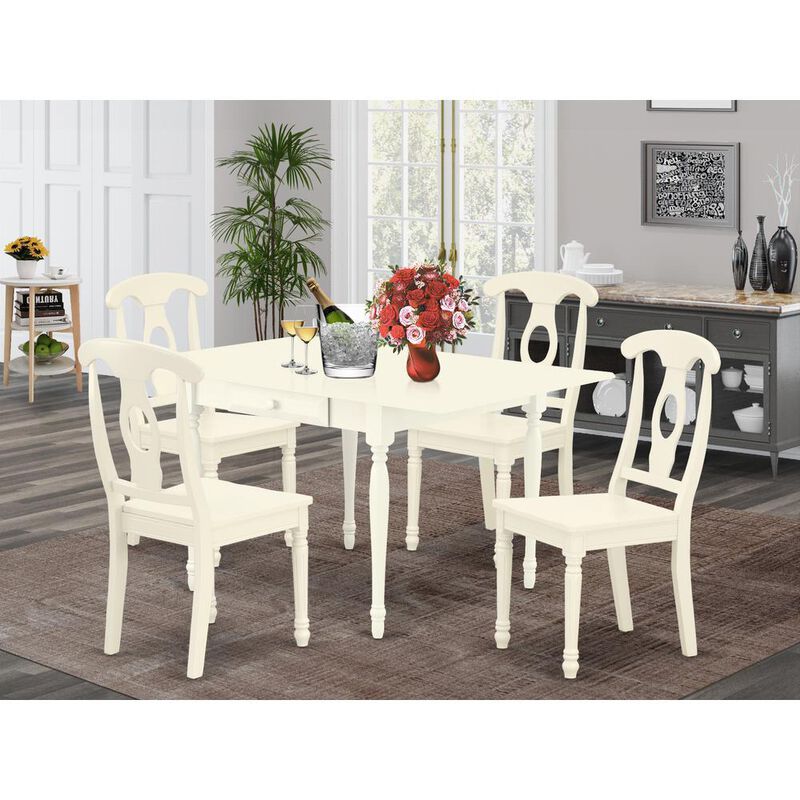 Dining Room Set Linen White