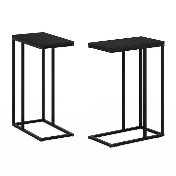 Camnus Modern Living Sofa Side Table, Americano, Set of 2