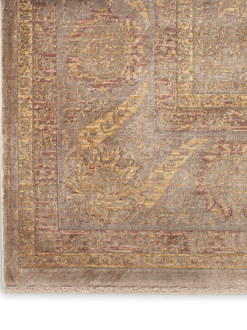 Luxurious LRS02 Taupe 2' x 3' Rug