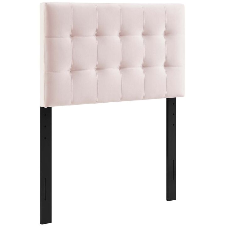 Modway - Lily Biscuit Tufted Twin Performance Velvet Headboard
