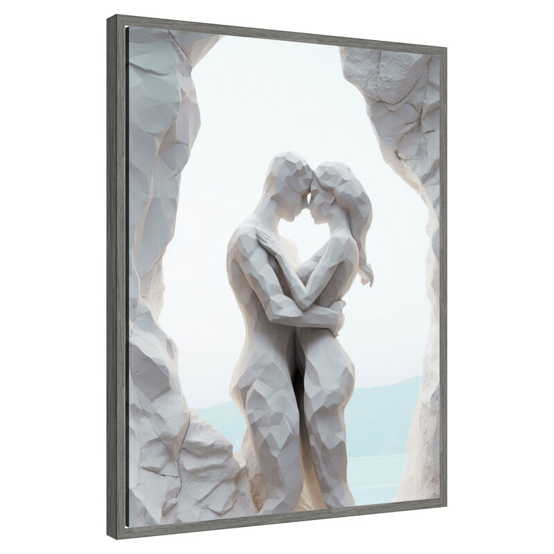 Paris by Bella Eve Framed Canvas Wall Art