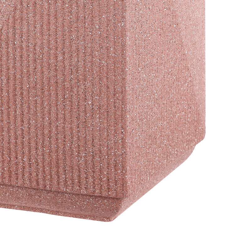 Adrian Contemporary Minimalist Square Indoor/Outdoor Accent Table