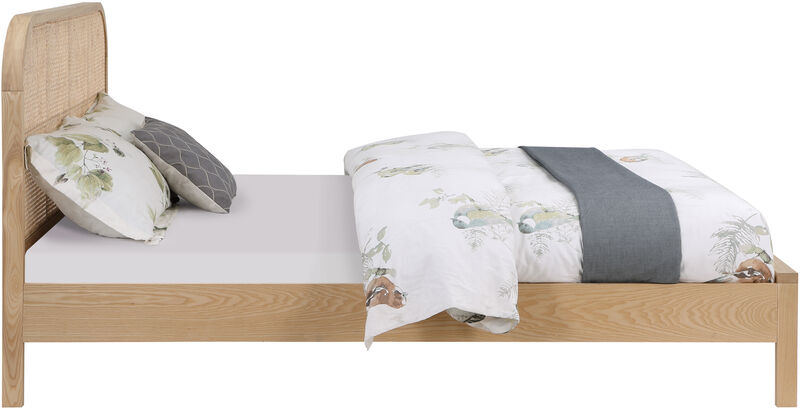 Meridian Furniture Siena Natural Ash Wood Full Bed image number 3