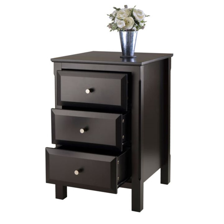WINSOME Timmy Accent Table, Black