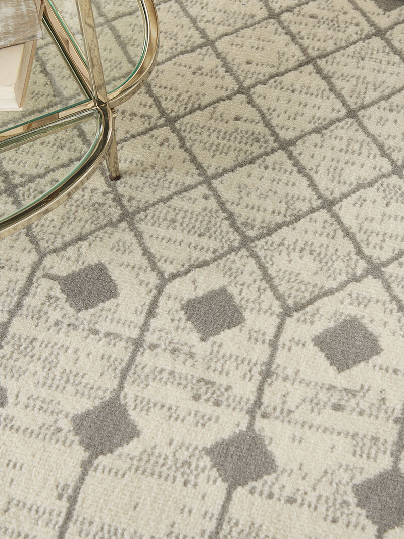 Grafix GRF37 Ivory/Gray 5'3" x 7'3" Rug