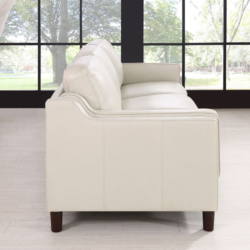 Bella Top Grain Leather Loveseat