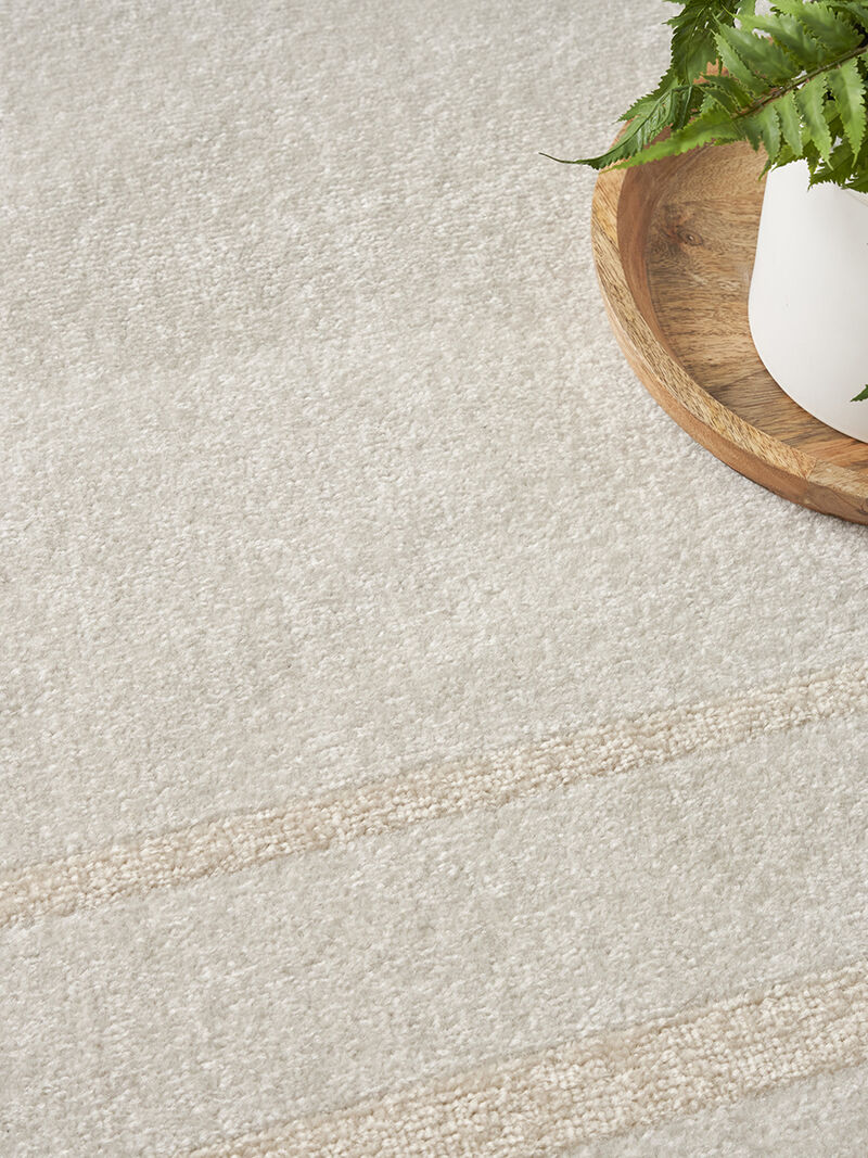 Nourison Essentials NRE02 Ivory/Gold 10' x 14' Rug