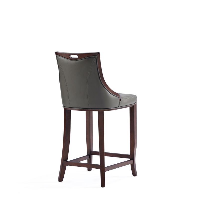 Emperor Gray Bar Stool