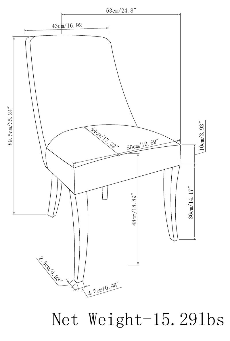 Walden Dining Chair (Set of 2) image number 8