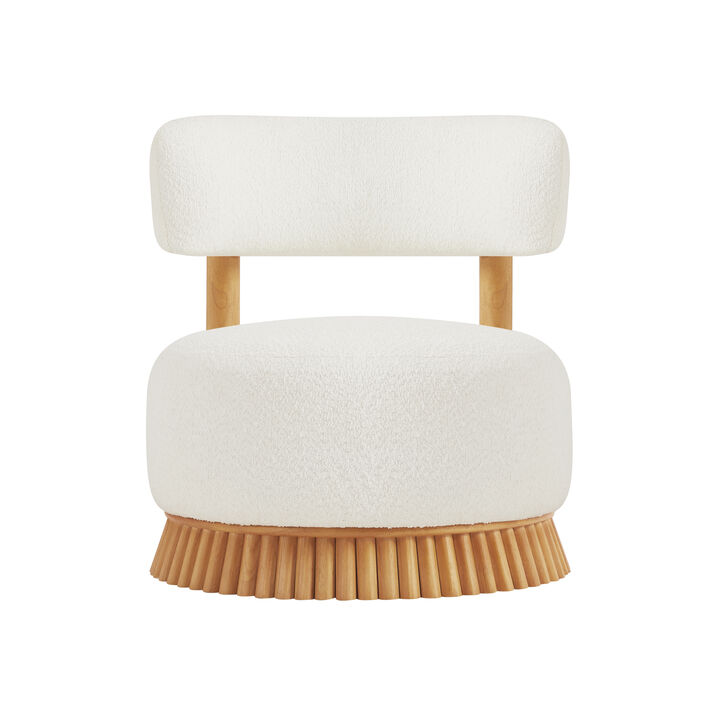 Rorlva Farmhouse Armless Chair