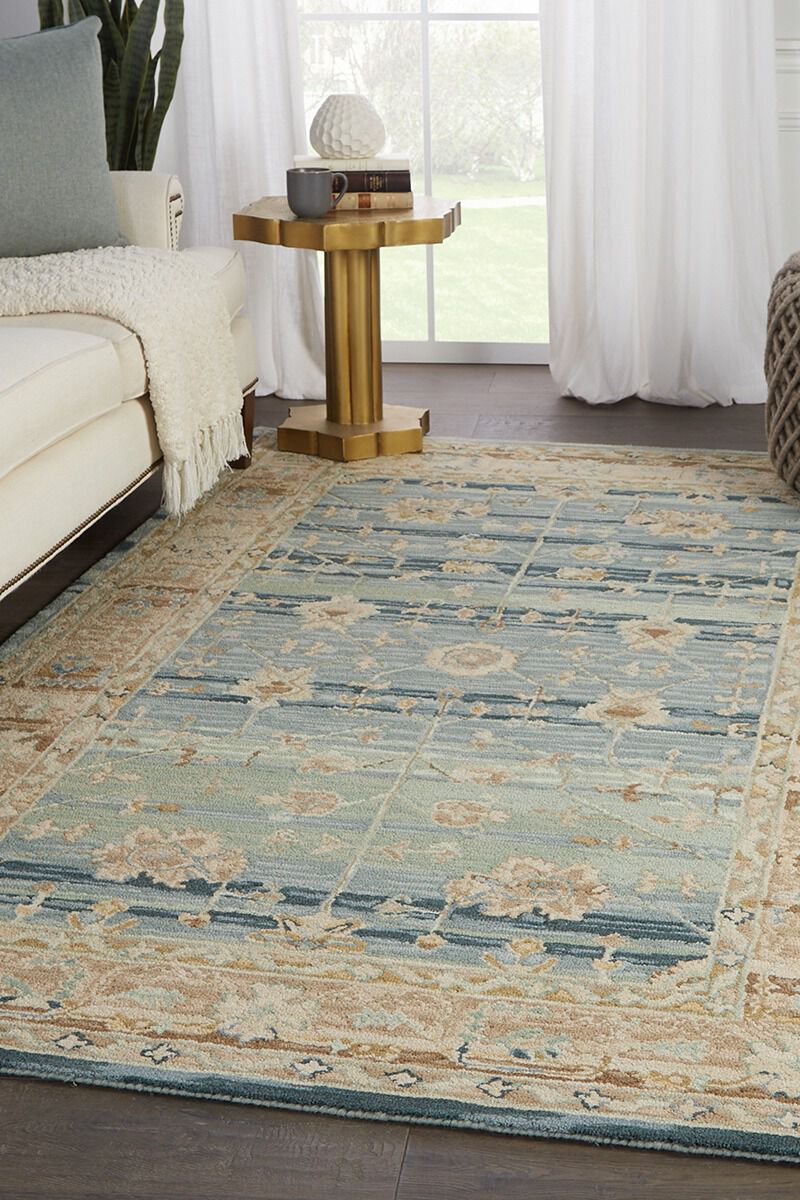Cardamom Jensine Whitecap Gray 9' x 12' Rug by Label J x Jaipur Living image number 1