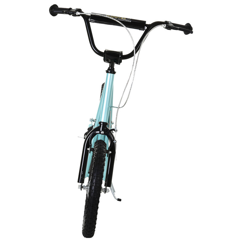 BreeBe Youth Scooter Kick Scooter, Max Load 220 LBS., with Adjustable Handlebar, 16" Inflatable Wheels, Dual Brakes image number 6
