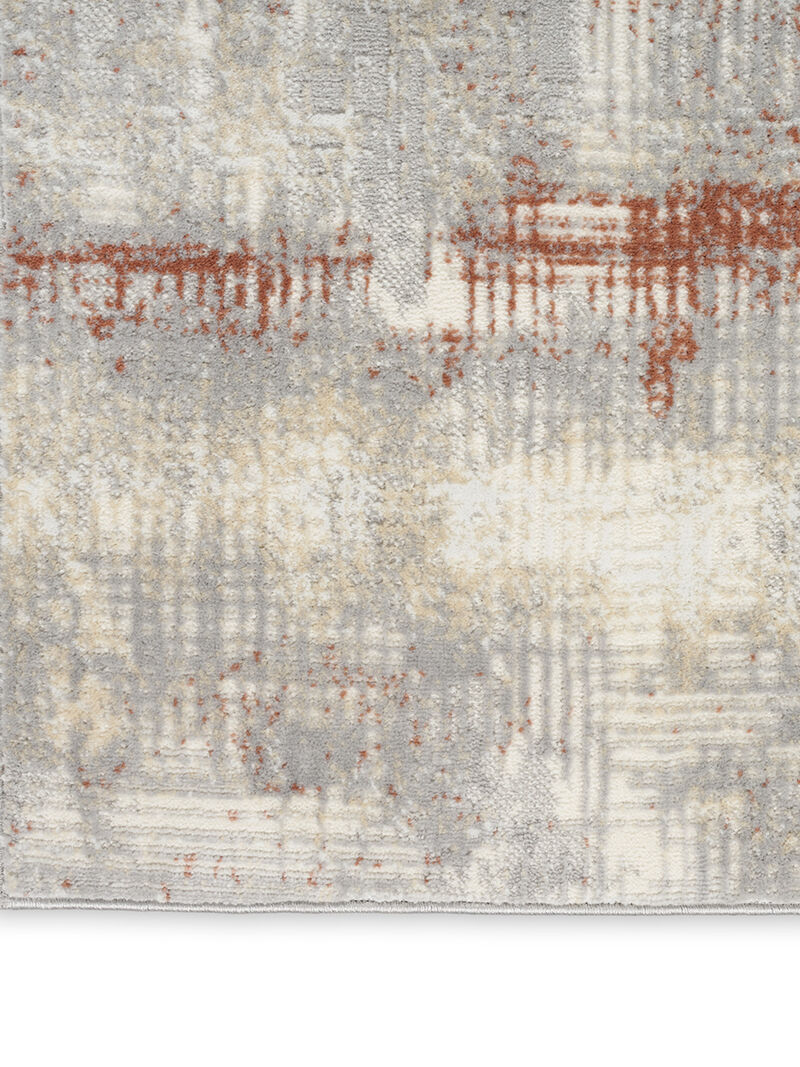 CK950 Rush CK951 Ivory/Multicolor 2'3" x 7'3" Rug