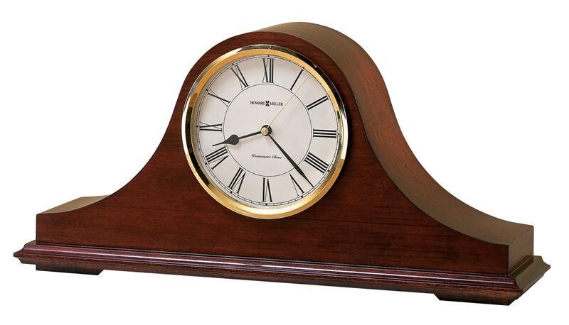 Howard Miller 635101 Howard Miller Christopher Mantel Clock 635101 Windsor Cherry image number 0