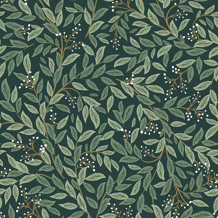 Willowberry Emerald Peel & Stick Wallpaper