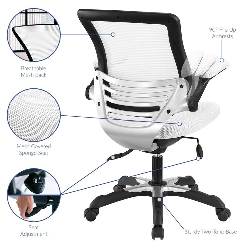 Modway Furniture - Edge Mesh Office Chair image number 4