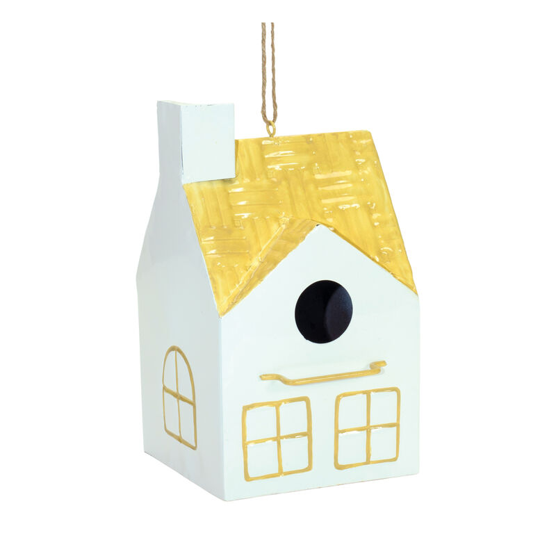 Set of 3 Decorative Bird Houses for Garden, Yard, and Outdoor Birdwatching D&eacute;cor