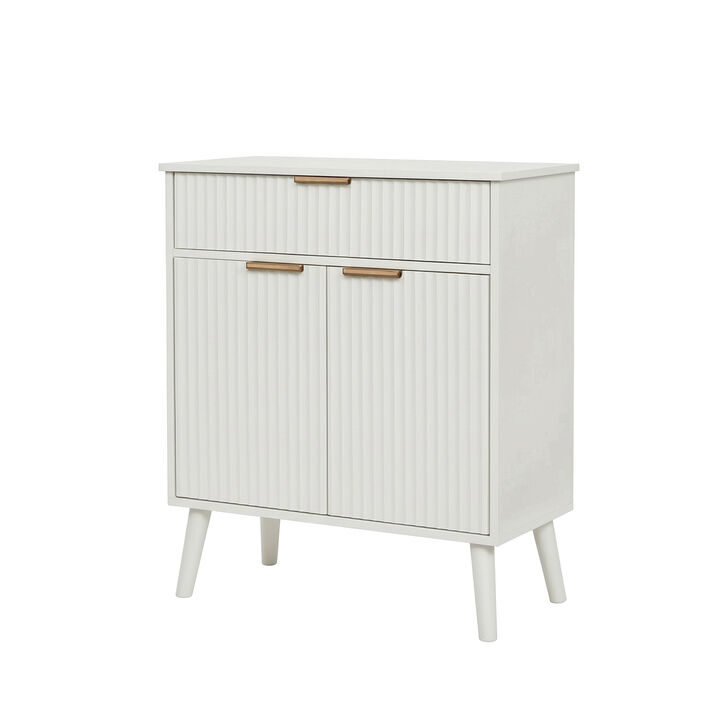 Lewurn Adjustable Shelves Storage Cabinet