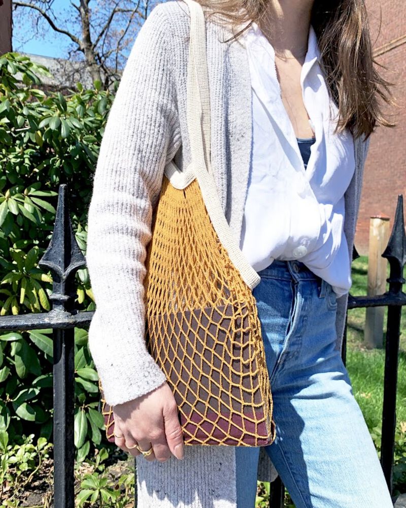 French Market Reusable Grocery Bag