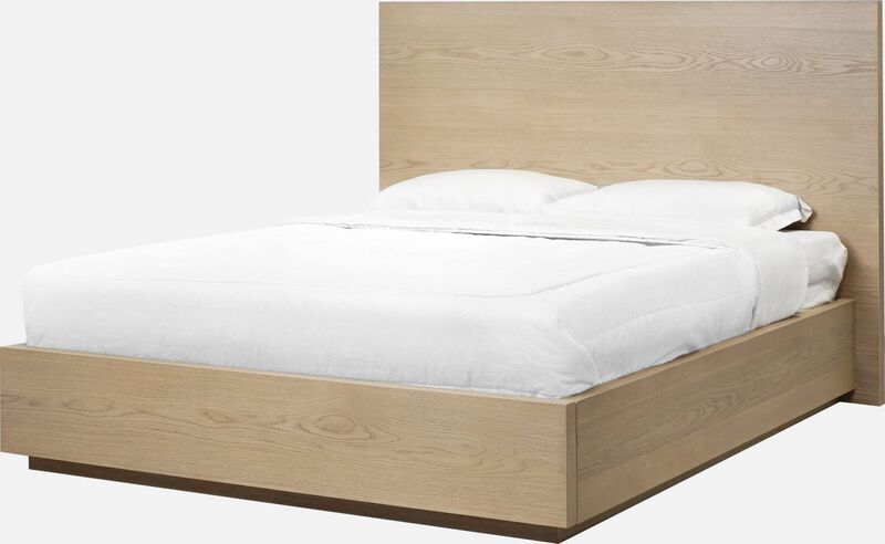 One Coastal Modern Platform Bed