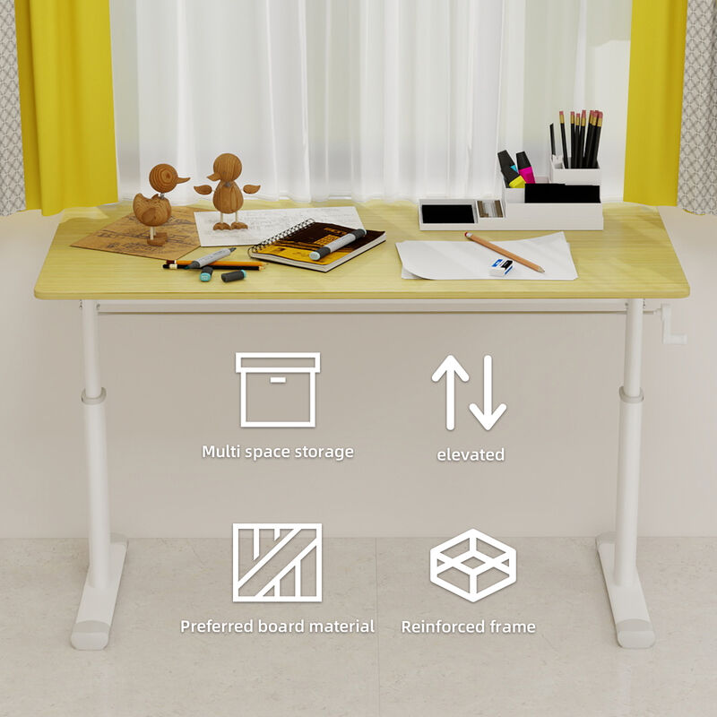 Tebalt Adjustable study desk image number 2