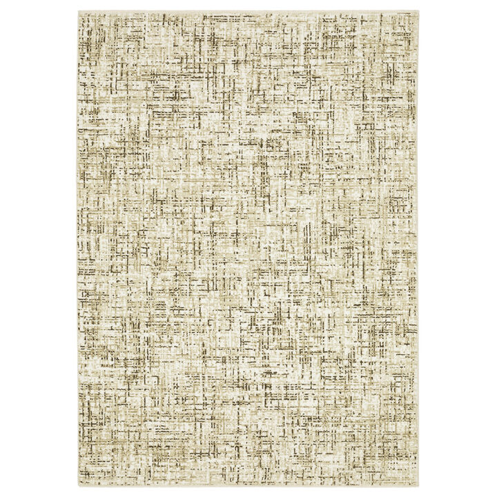 HomeRoots Abstract Area Rug