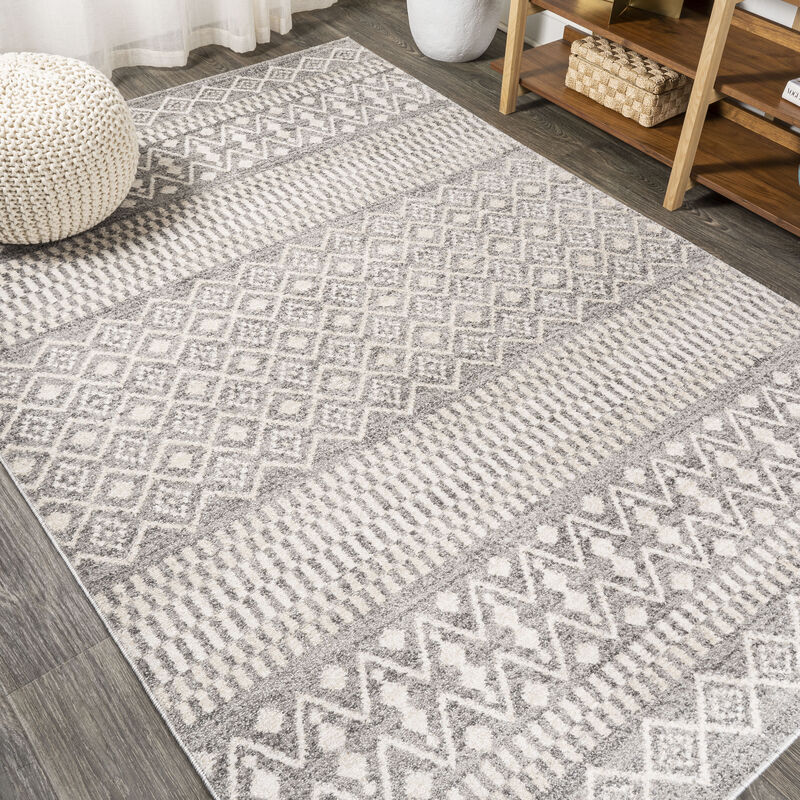 Ifrane Berber Geometric Stripe Area Rug