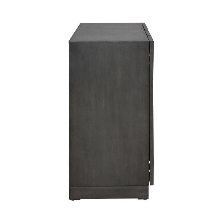 Liberty Furniture Fiore 4 Door Accent Cabinet  - Satin Espresso