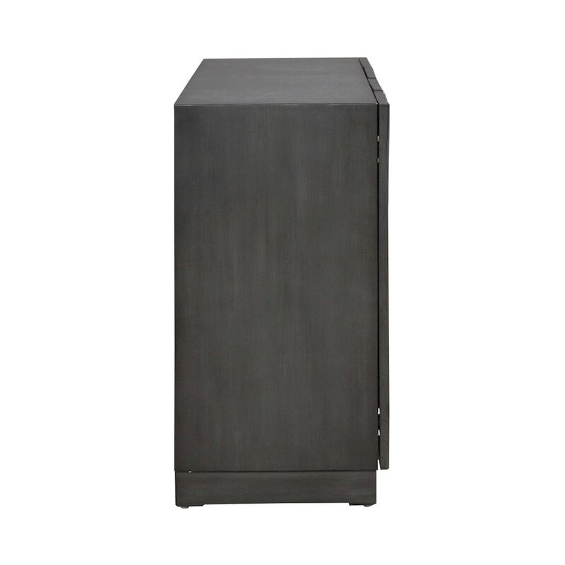 Liberty Furniture Fiore 4 Door Accent Cabinet  - Satin Espresso image number 1