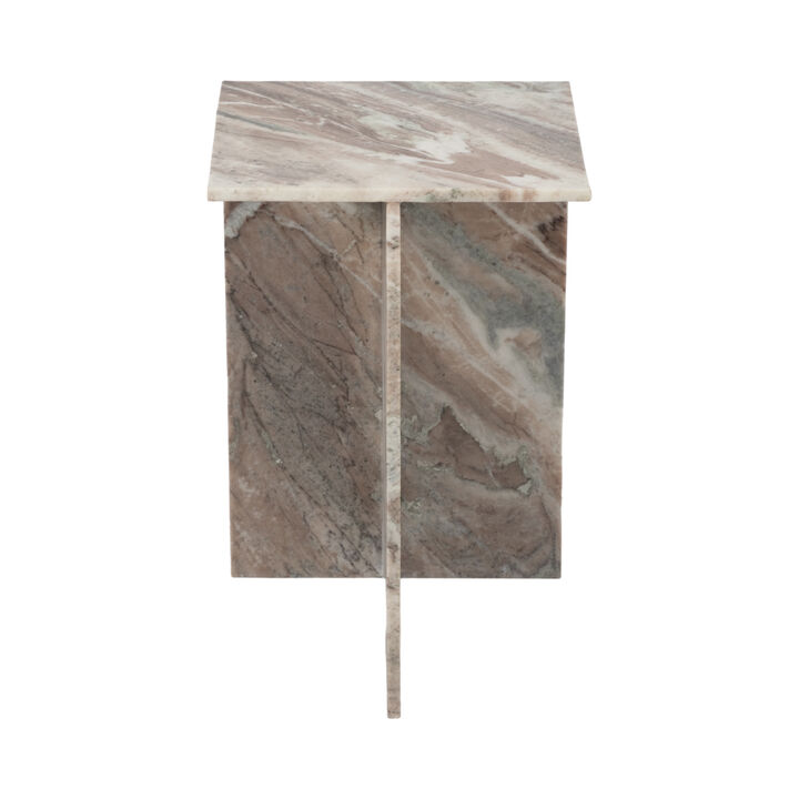 Torrento Marble Accent Table