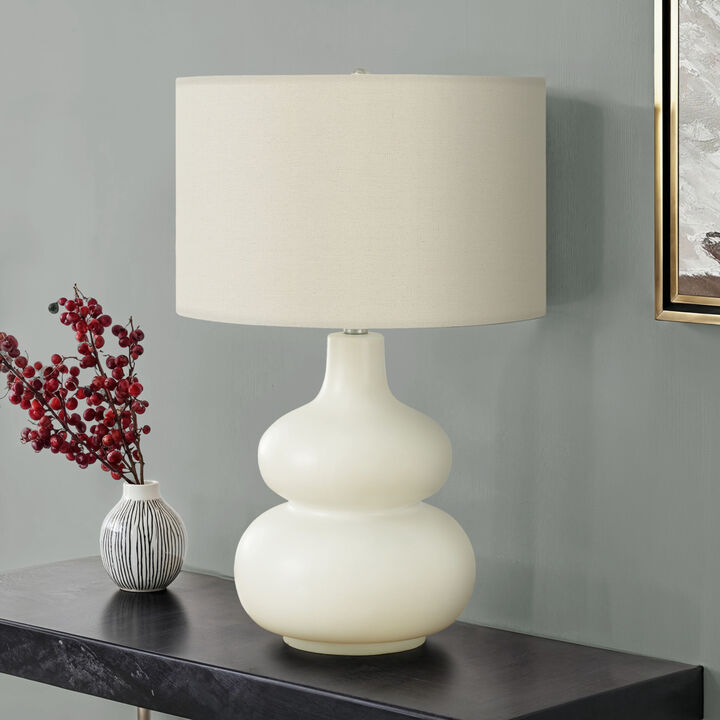 ELEMENT ACE 25 Inch Tall Contemporary Table Lamp with 3-Way Rotary Brightness Adjustment Perfect for Living Room Bedroom Office End Table and Bedside Placement
