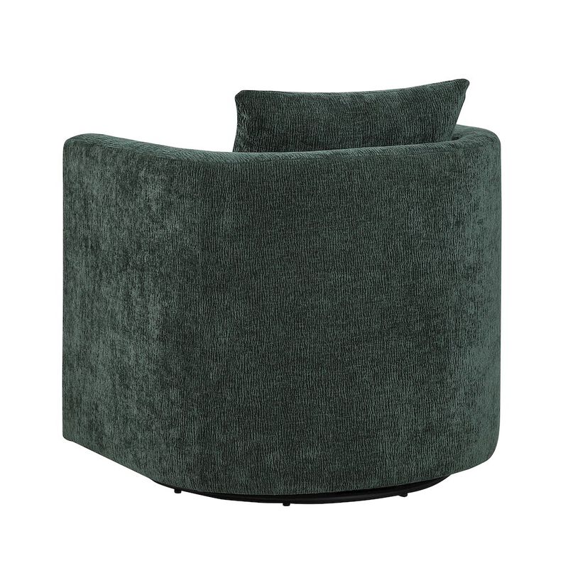 Comfort Pointe Sheldon Kelly Green  Swivel Barrel Chair