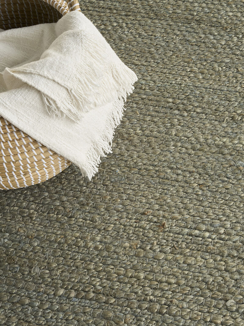Natural Jute NJT01 Sage 4' x 6' Rug