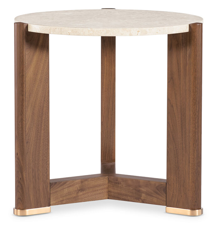Eleana Round End Table