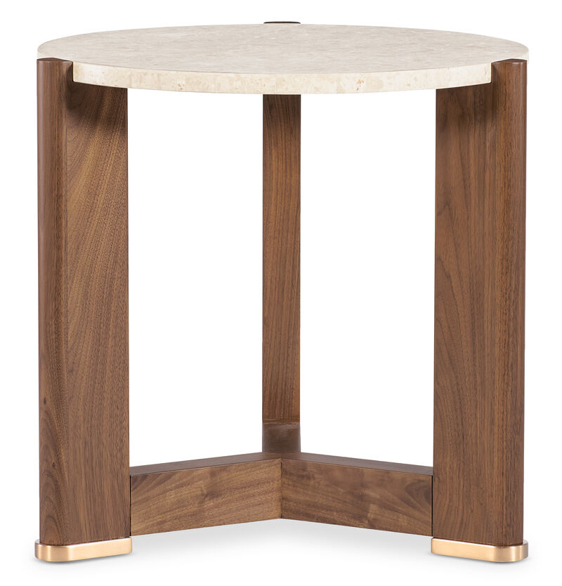 Eleana Round End Table image number 0