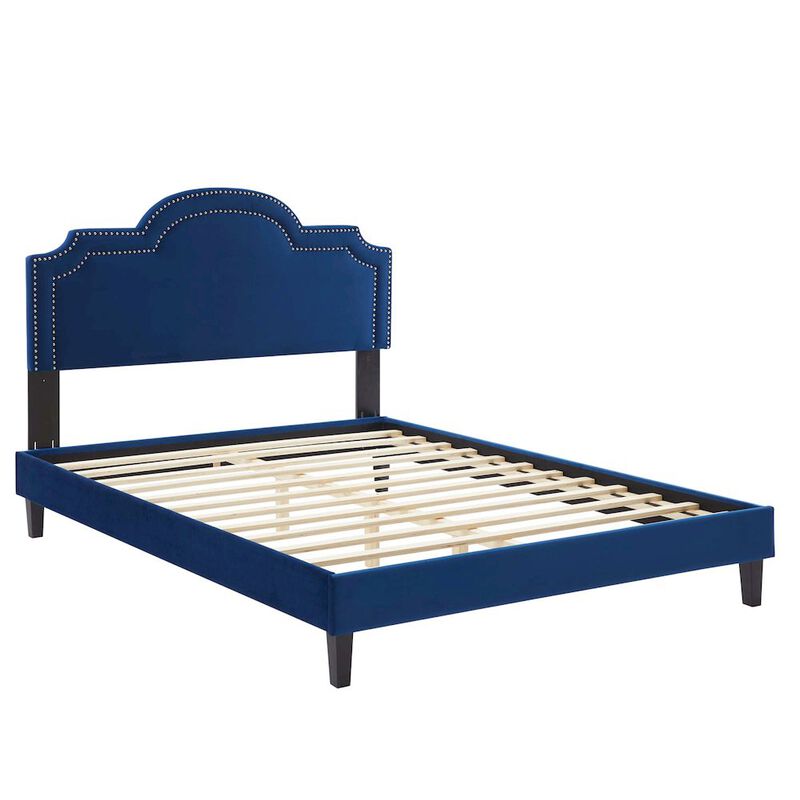 Aviana Performance Velvet King Bed image number 4