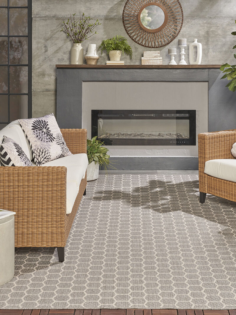 Twist Reversible TWS01 Gray 10' x 14' Rug