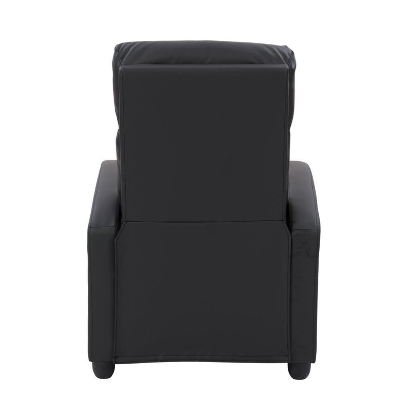 CorLiving Oren PU Recliner in Black